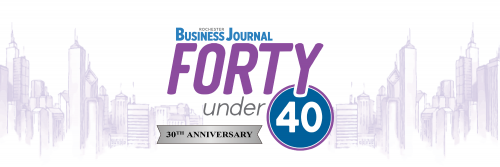 Roberts 40 under 40 logo